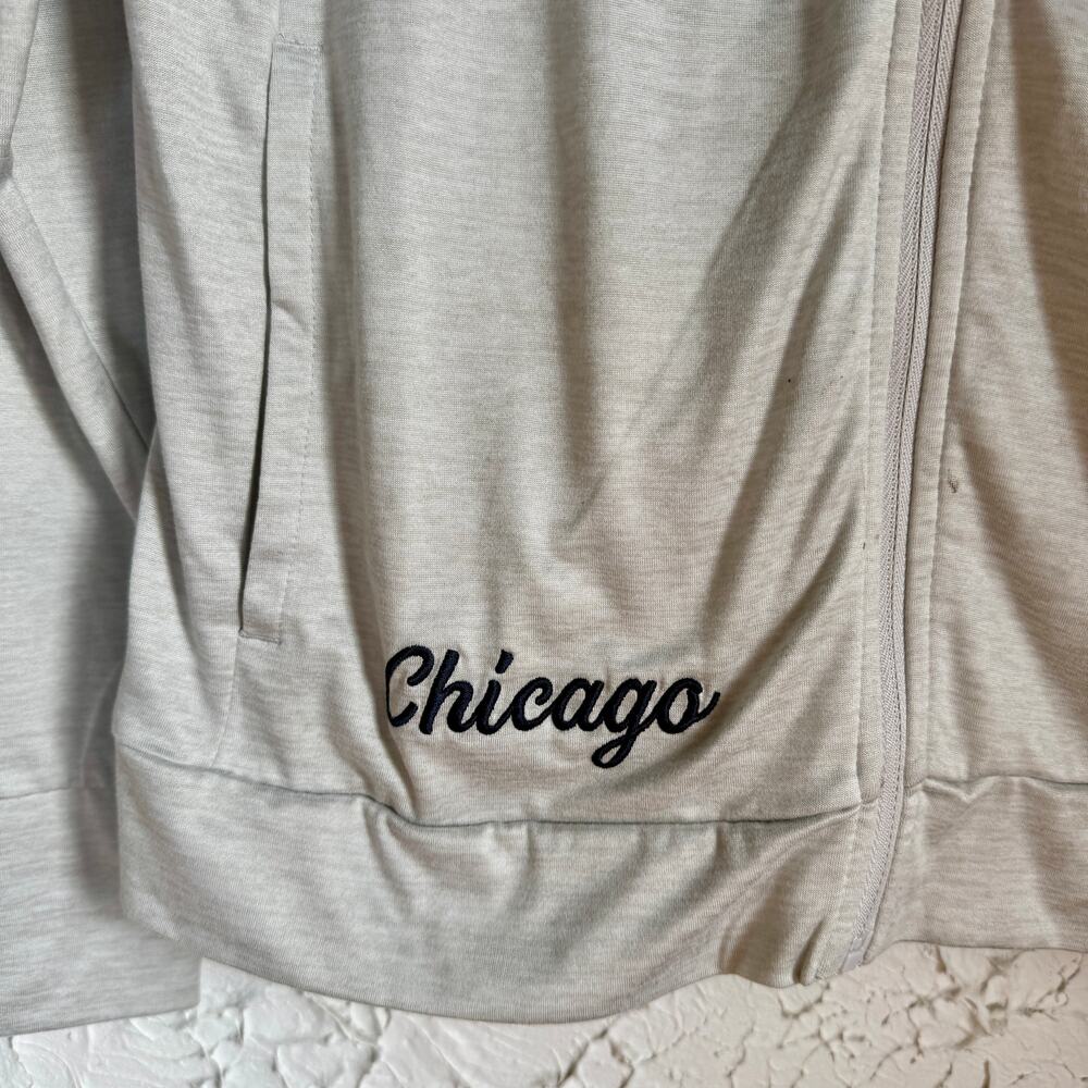 Chicago Bears Fanatics Womens Large Full Zip Cowl Neck Jacket NFL Football - Picture 2 of 7